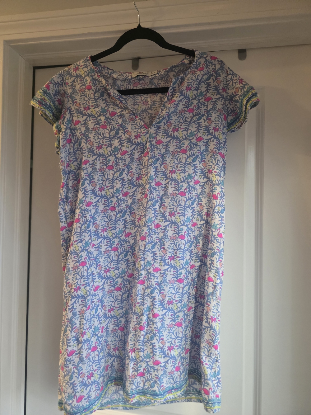 Vineyard Vine Flamingo Dress